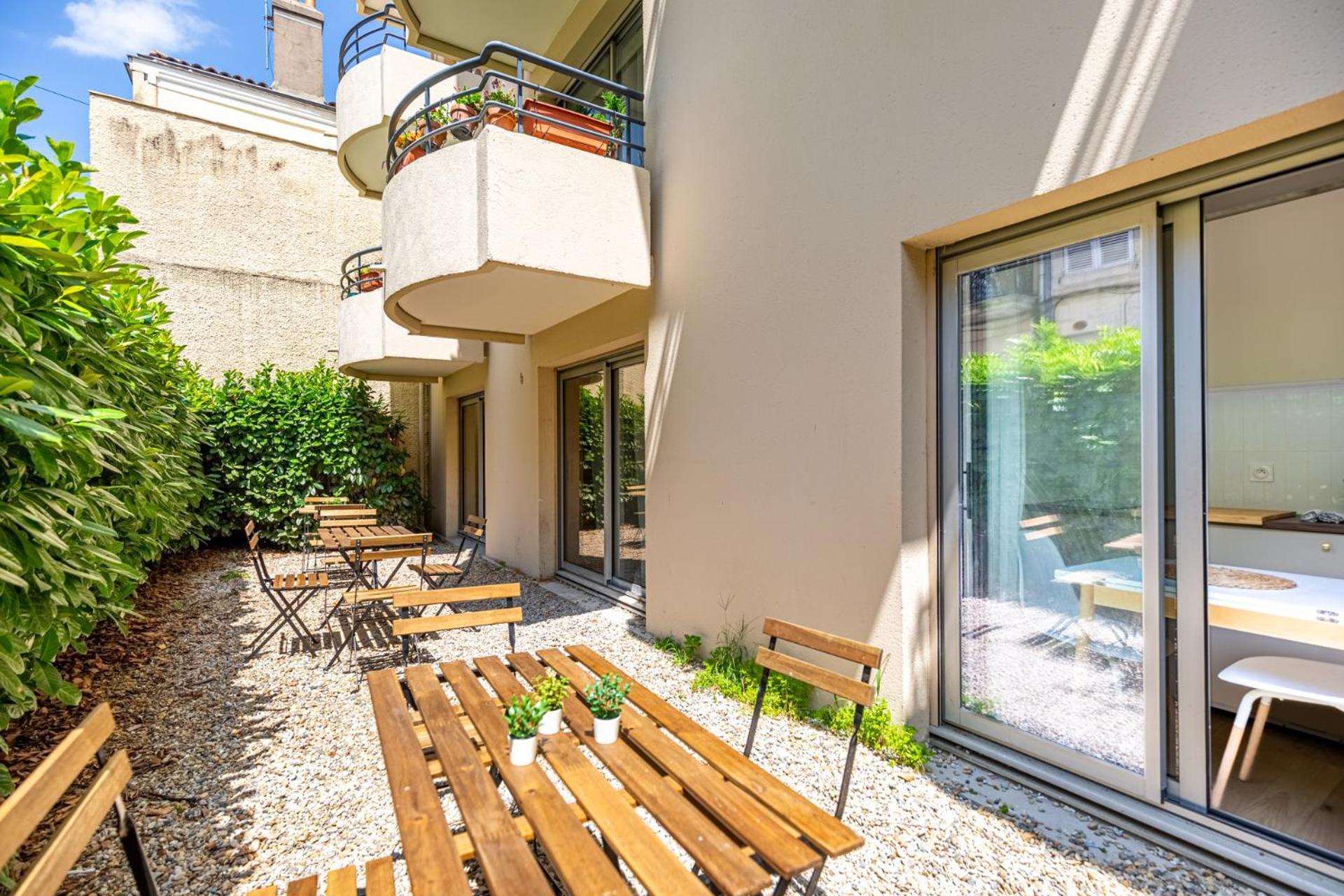 Lavie Maison Balneo Garden Flat Bordeaux Esterno foto